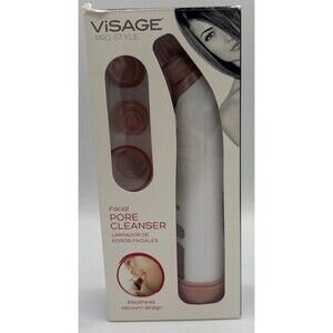 Visage Pro Style Facial Pore Cleanser Blackhead Vacuum Design..